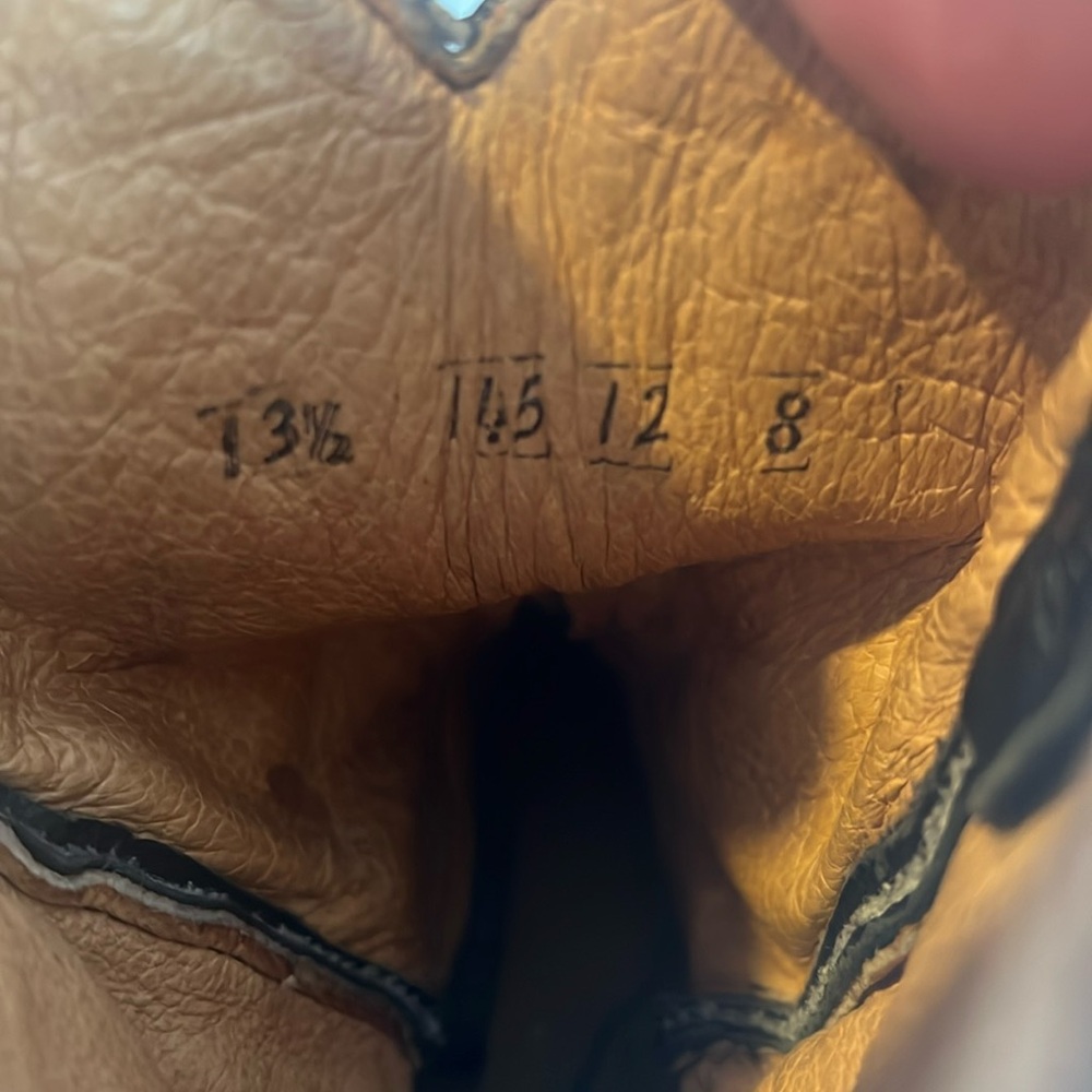Kids ostrich boots